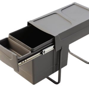 Häfele Abfalleimer M30 ausziehbar für Korpusbreite 300 mm, 1 x 15l