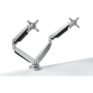 2-fach-Monitorarm Bakker Elkhuizen Smart Office 12, bis 27′, Tischhalterung, höhenver