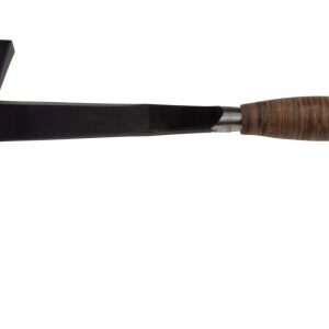 Stubai Schieferdeckerhammer monolithisch aus Stahl mit Ledergriff, 640 Gramm, Hammer links