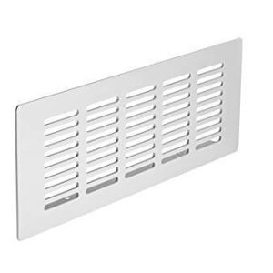 Gedotec Lüftungsgitter eckig 225×80 mm Aluminium natur eloxiert