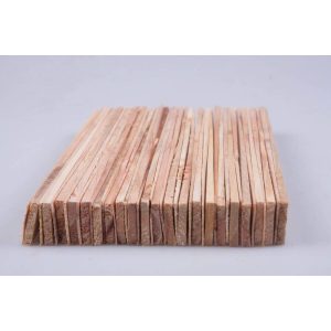 The WOODZ Unterlegkeile aus Holz, 32 x 197 mm – 12 Stück