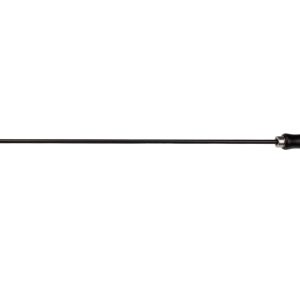 Stubai Ascheschieber aus Stahl schwarz 600 x 120 mm