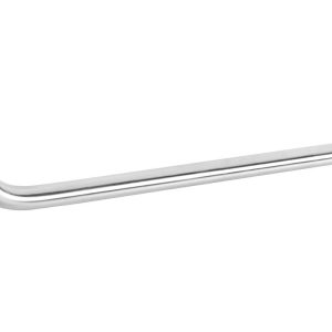 Gedotec Garderobenbügel NORA Edelstahl Garderobenstange L-Form, L-Form – 650 mm
