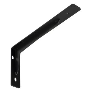 Gedotec Regalwinkel STRONG aus Stahl schwarz, Tragkraft 100 kg, 300 x 150 x 40 x 4 mm