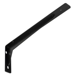 Gedotec Regalwinkel STRONG aus Stahl schwarz, Tragkraft 100 kg, 400 x 150 x 40 x 4 mm