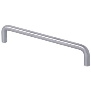 Gedotec Möbelgriff GEOS 10 Edelstahl gebürstet Bogengriff Ø 10 mm, 298 x 10 x 288 mm
