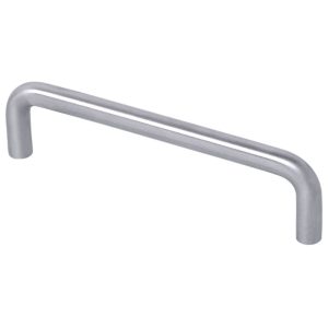 Gedotec Möbelgriff GEOS 10 Edelstahl gebürstet Bogengriff Ø 10 mm, 202 x 10 x 192 mm