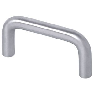 Gedotec Möbelgriff GEOS 10 Edelstahl gebürstet Bogengriff Ø 10 mm, 74 x 10 x 64 mm