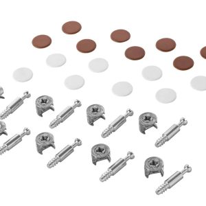 Häfele Möbelverbinder Komplett-Set Minifix 15 mm Excenter-Verbinder für Möbel