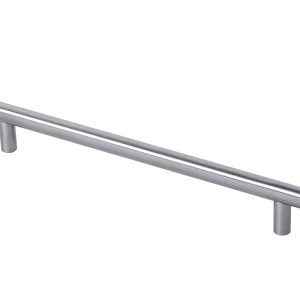 Gedotec Möbelgriff ENRICO aus Edelstahl massiv, BA 160 mm