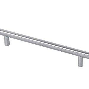 Gedotec Möbelgriff ENRICO aus Edelstahl massiv, BA 128 mm