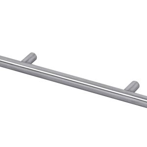 Gedotec Möbelgriff LUNA aus Edelstahl, matt gebürstet Ø 12 mm, 272 x 12 x 192 mm