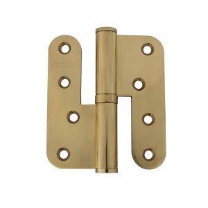 Häfele Aufschraubband abgerundet Größe 100 mm H2211 Türgewicht ?68 kg – Messing, DIN links