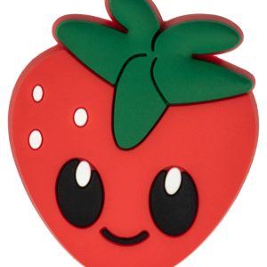 Gedotec Möbelknopf KIZI aus Gummi speichelecht, Erdbeere