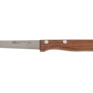 Stubai Gemüsemesser gerade mit Holzgriff aus Chrom-Molybdän-Edelstahl spezialgehärtet, 80 mm