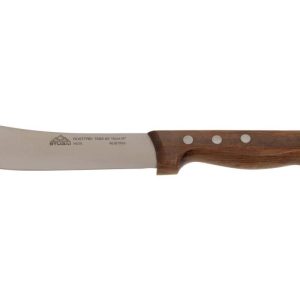 Stubai Abhäutemesser geschwungen mit Holzgriff aus Chrom-Molybdän-Edelstahl spezialgehärtet, 150 mm