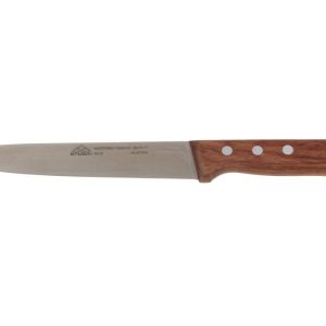 Stubai Küchenmesser mit Holz-Giff aus Chrom-Molybdän-Edelstahl spezialgehärtet, 160 mm