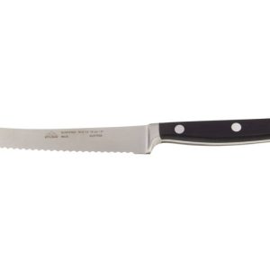 Stubai Tomatenmesser geschmiedet mit 2 Spitzen und Wellenschliff aus Chrom-Molybdän-Edelstahl spezia