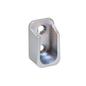 Häfele Schrankrohrlager oval H7585 für Schrankrohr OVA 30 x 15 mm Kunststoff verchromt poliert zum S
