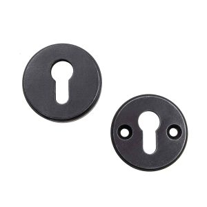 Galbusera Schutzrosetten G5010 rund Sicherheitsrosetten schwarz antik
