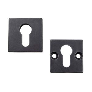 Galbusera Schutzrosetten G5050 eckig Sicherheitsrosetten schwarz antik