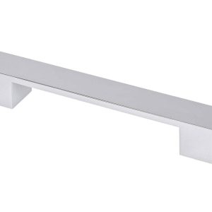 Möbelgriff AURORA aus Metall Chrom poliert, 128 mm