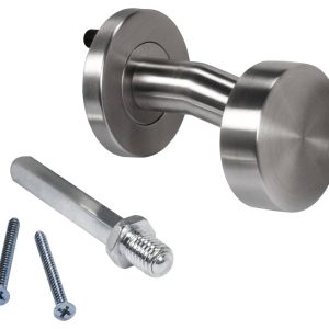 Häfele Türknopf LDK 212 aus Edelstahl gekröpft Ø 53 mm