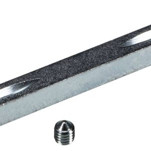 Fimet Vierkant Drückerstift aus Stahl 8 mm, 95 x 8 mm – für Türdicke 38 – 45 mm