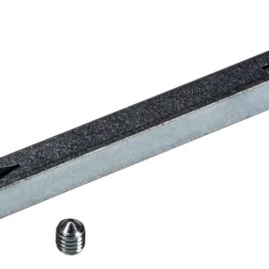 Fimet Vierkant Drückerstift aus Stahl 8 mm, 120 x 8 mm – für Türdicke 60 – 70 mm
