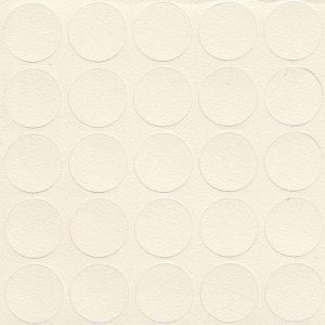 Gedotec Abdeckkappen aus Echtholz oder Kunstharz selbstklebend, 95 – Alabaster – Ø 14 mm – 25 Stück