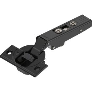 Blum Clip Top 110° Topfband Blumotion Eckanschlag ONYX schwarz, Topfbefestigung: zum Schrauben