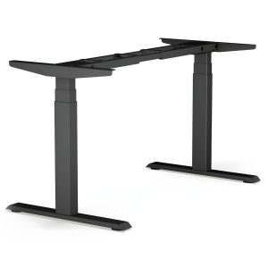 BMB Tischgestell E-MORE elektrisch höhenverstellbar 610 – 1270 mm verkehrsschwarz RAL 9017