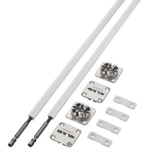 Häfele Ausrichtbeschlag EASYPLAN für Dreh- & Schiebetüren bis 2250 mm