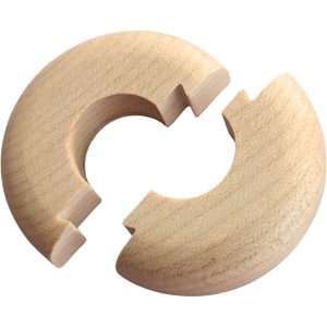 Gedotec Heizkörper-Rosette aus Holz lackiert, Ø 50 mm Ahorn lackiert 16 mm – 1/4'' Gedotec Heizkörper-Rosette aus Holz lackiert, Ø 50 mm Ahorn lackiert 16 mm – 1/4''