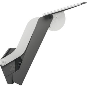 Häfele Hochklappbeschlag FREE SPACE PUSH 1.8 für Korpushöhe 225 – 650 mm, Anthrazit – D