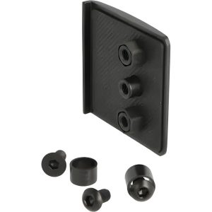 Siso Frontabdeckung OBSESSION für Glasswand Schwarz matt