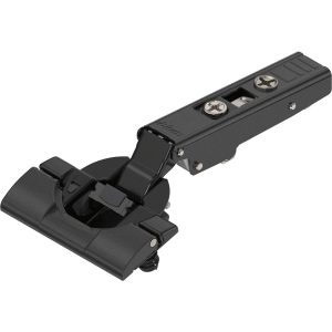Blum Clip Top 110° Topfband Blumotion Eckanschlag ONYX schwarz, Topfbefestigung: werkzeuglos (Inserta)