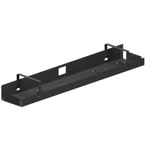 Häfele Kabelkanal CM aus Stahl klappbar, 1000 x 175 x 126 mm Schwarz matt