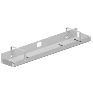 Häfele Kabelkanal CM aus Stahl klappbar, 1800 x 175 x 126 mm Silber matt