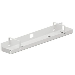 Häfele Kabelkanal CM aus Stahl klappbar, 1800 x 175 x 126 mm Weiß matt