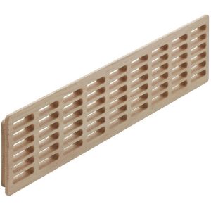 Häfele Lüftungsgitter aus Holz geeignet für Sauna-Anwendung, Eiche – 550 x 80 mm