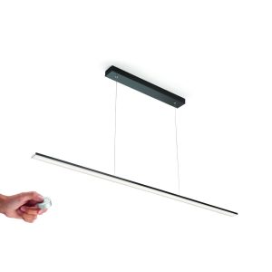 Domus Line LED-Hängeleuchte PENDY, 900 mm Schwarz matt