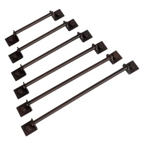 Gedotec Möbelgriff PORTELLO 222x33x192 mm gerostet sandgestrahlt