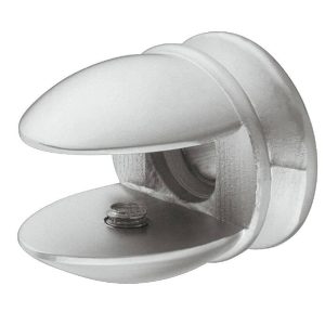 Häfele Klemmtablarträger SAFETY aus Metall, Tablardicke: 5 – 7 mm Silber matt