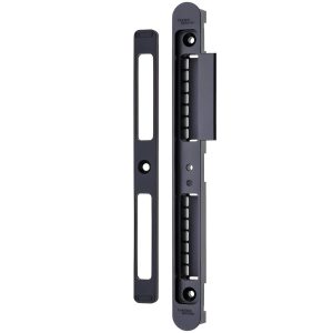 Dorma Schliessblech mit Lappen 4-fach verstellbar Links schwarz