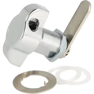 Siso Spindschloss 300 Ø 19 x 25 mm, Chrom poliert DIN links