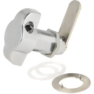 Siso Spindschloss 300 Ø 19 x 32 mm, Chrom poliert DIN links