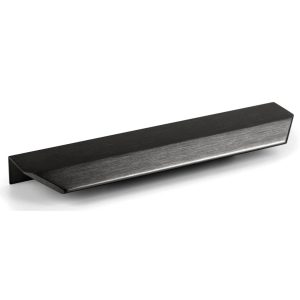Viefe Griffleiste VANN aus Aluminium, 128 mm – Titan schwarz