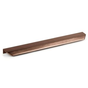 Viefe Griffleiste VANN aus Aluminium, 256 mm – Bronze gebürstet