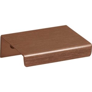 Viefe Griffleiste WAY aus Aluminium, 32 mm – Bronze gebürstet